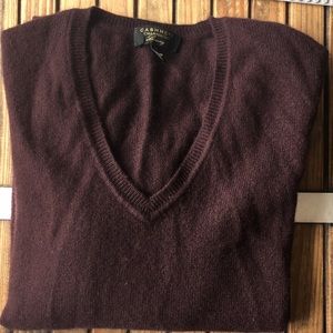 Charter Club cashmere v-neck sweater